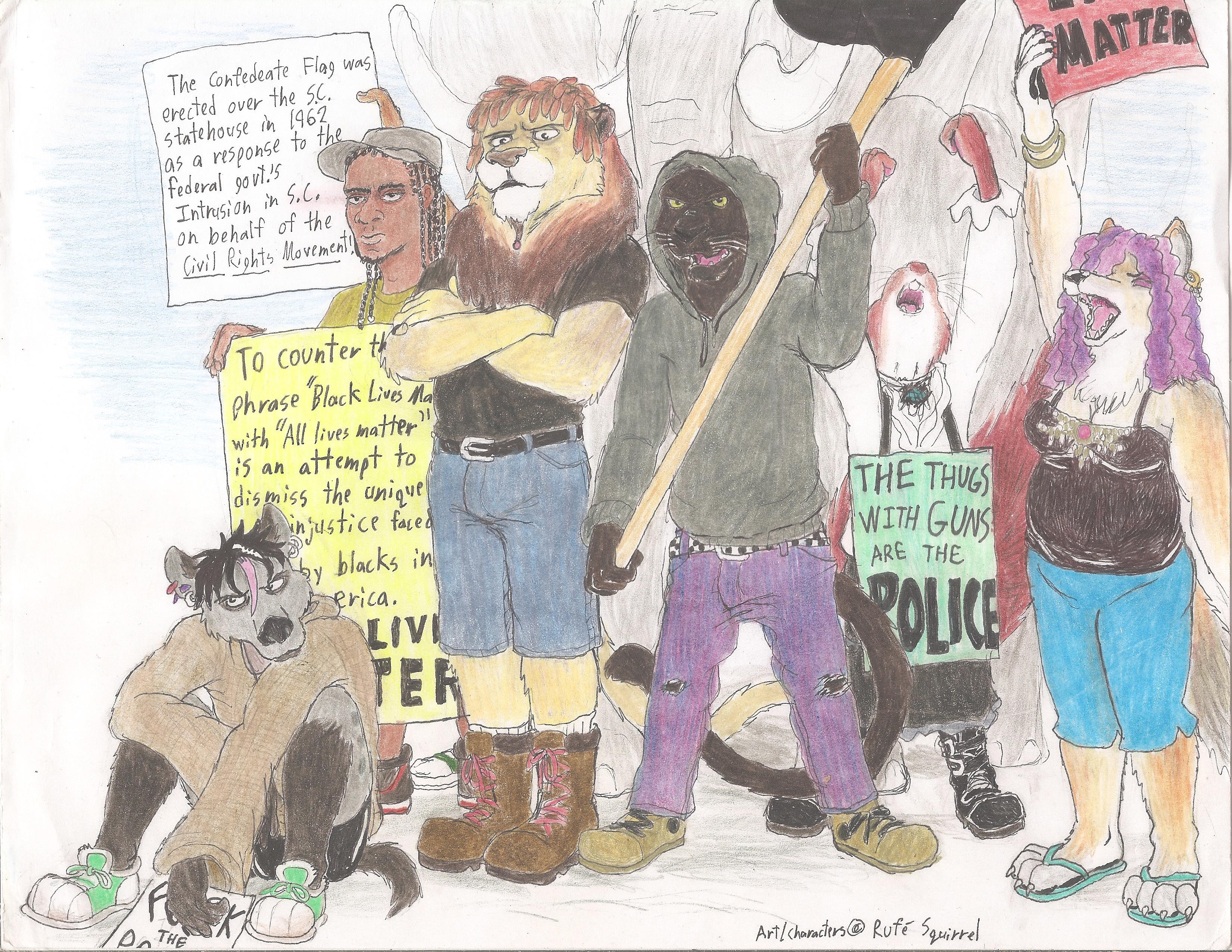 Black Lives Matter (furry)