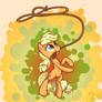 Applejack's roping