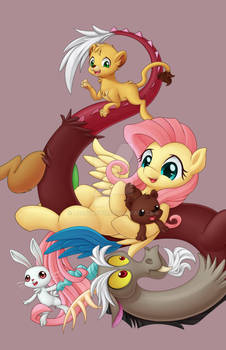 Fluttershy and Discord