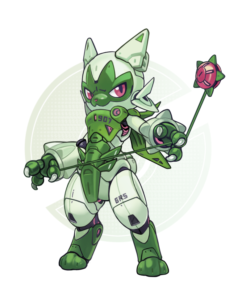 Pokemon floragato robot by LordYanYu on DeviantArt