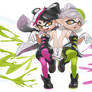 Splatoon squid sisters Marie and Callie