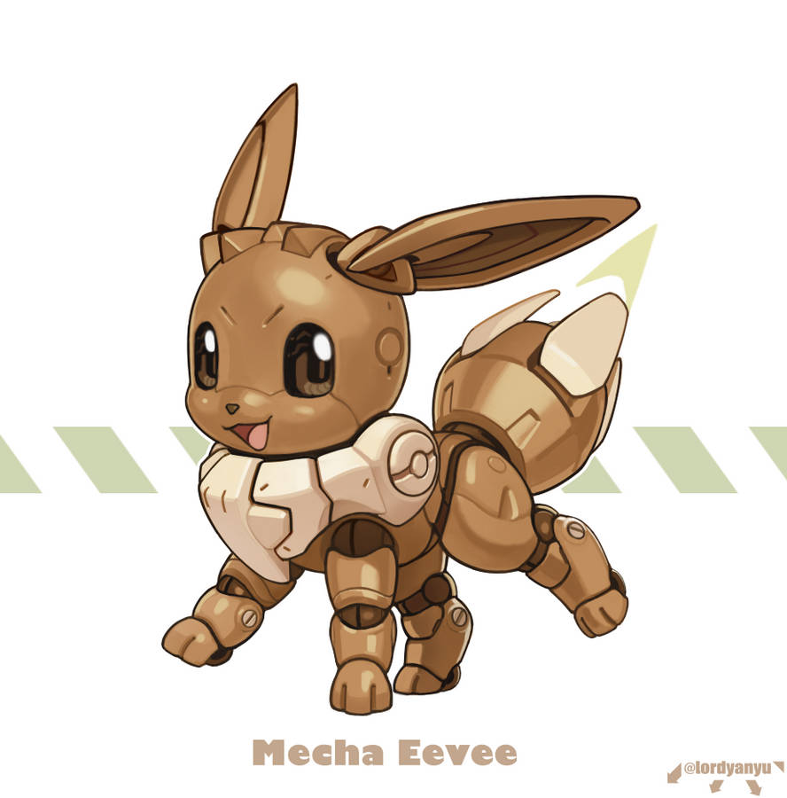 Pokemon eevee robot by LordYanYu on DeviantArt