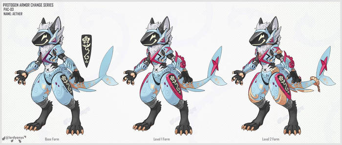 [sold adopt] Aether the protogen