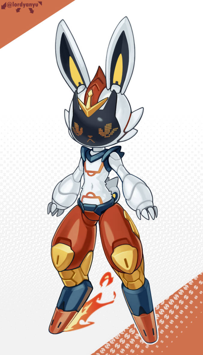 cinderace rabbizorg by LordYanYu on DeviantArt