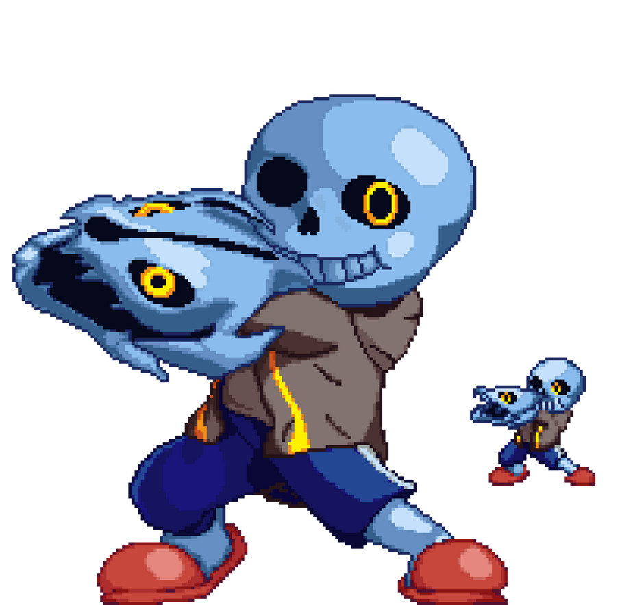 Sans Render Ssf2 Style By D4rkn322 De7yrri (7) by Eduardo890 on DeviantArt