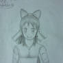 drawing anime : )