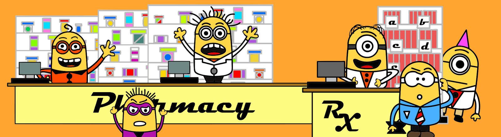 If Minions ran a pharmacy...