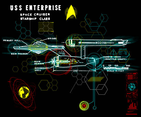 1701 Enterprise Diagram