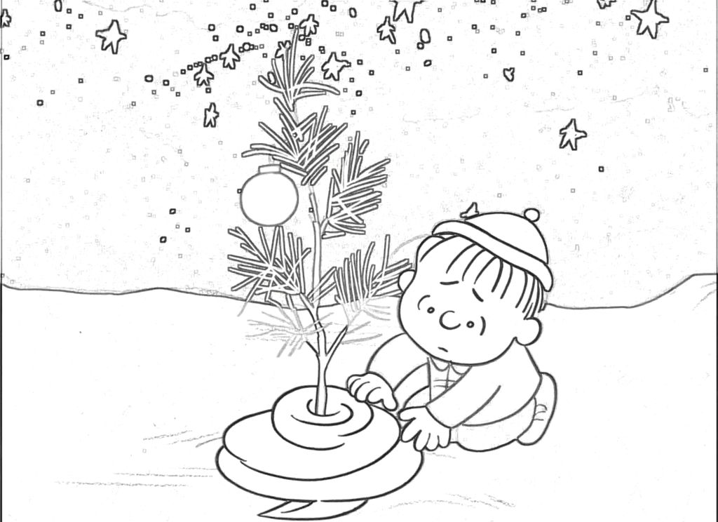 Linus Tree Care Coloring Page by Richard67915 on DeviantArt