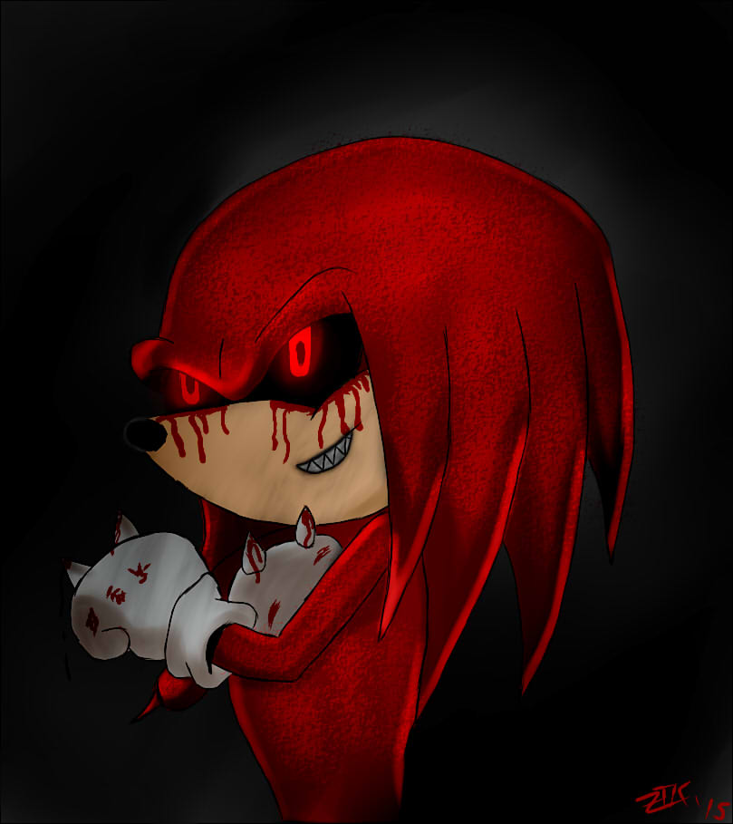 Knuckles Exe by sculder85 on DeviantArt