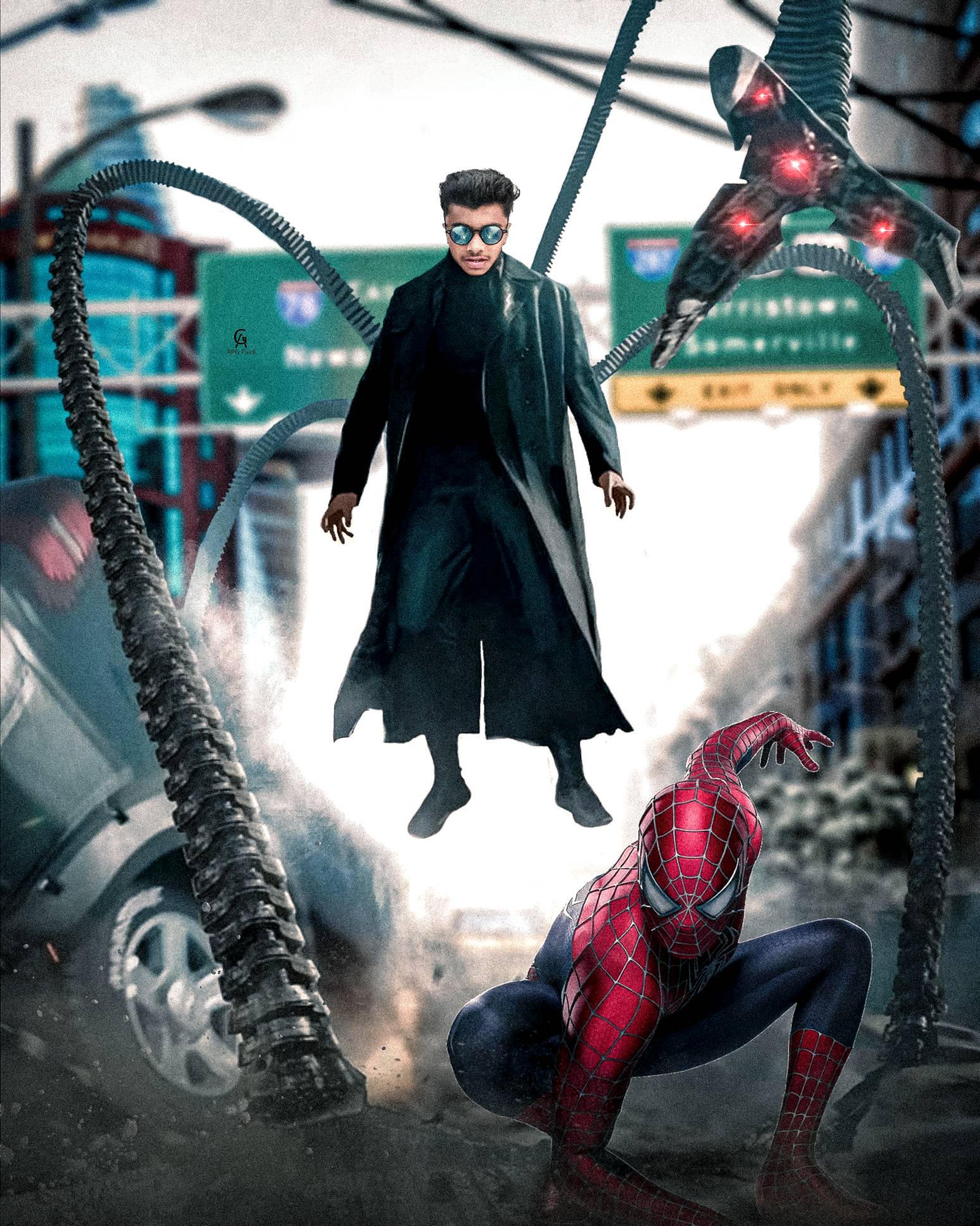 Spiderman v doctor octopus by itsharman on DeviantArt