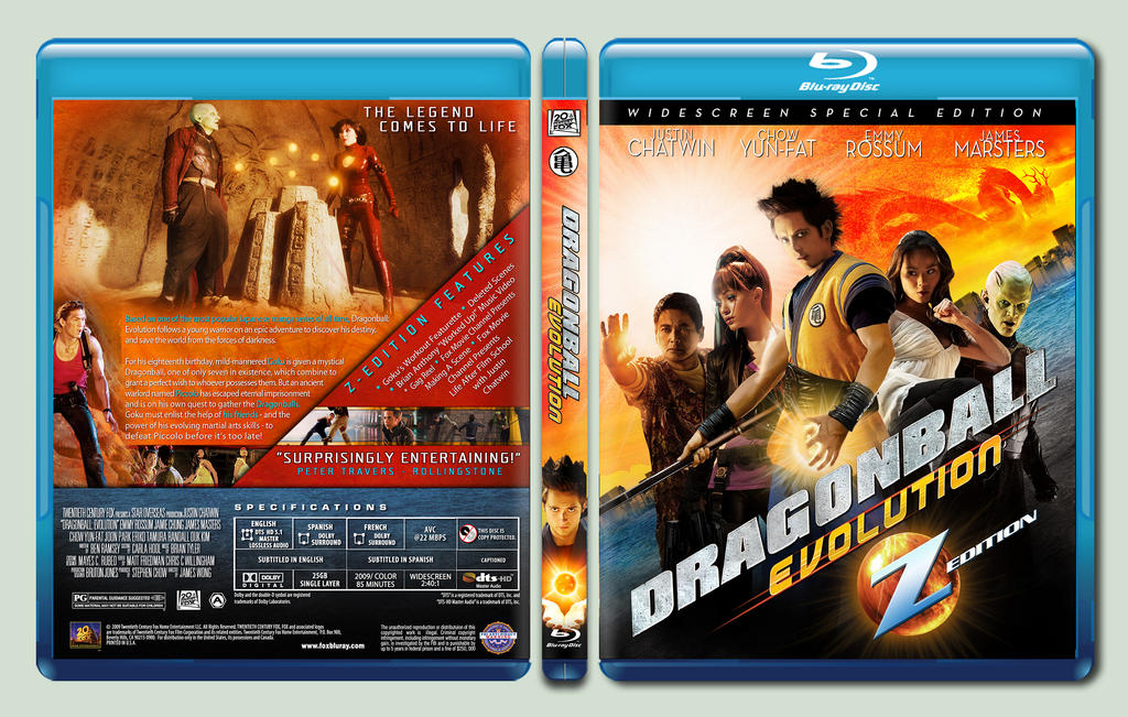 Dragonball: Evolution (With Soundtrack Single) Movies Box Art Cover by  SilentMan101