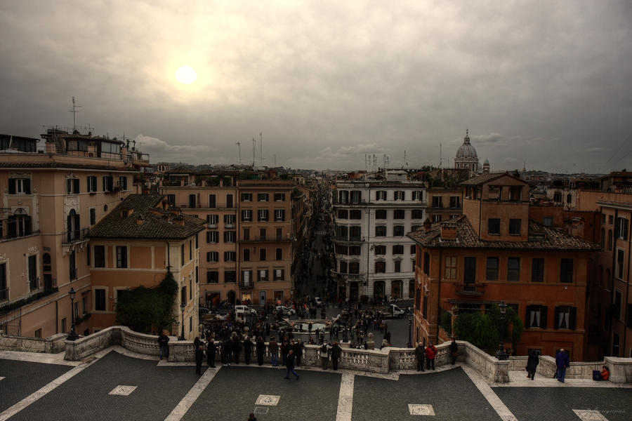 On the Spanish Steps II