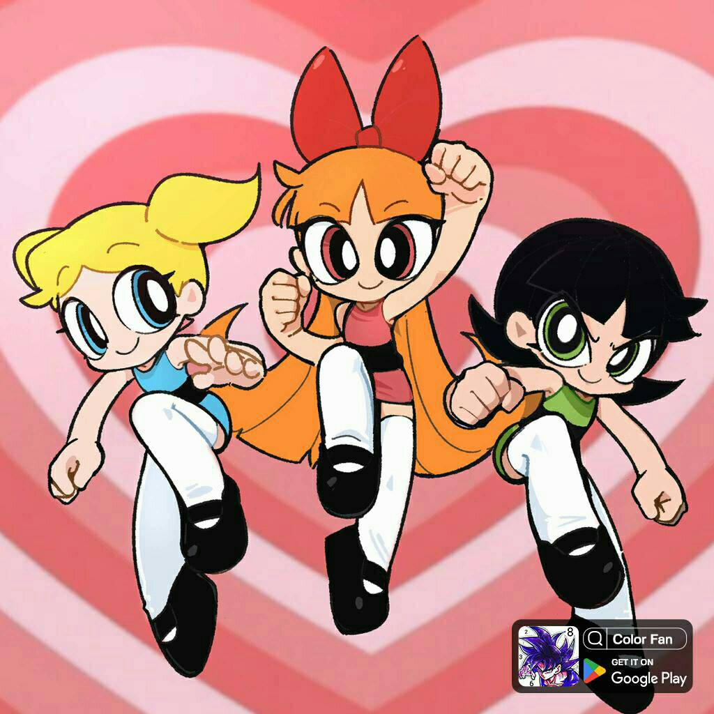 The Powerpuff Human Girls by BusterMoonSonic2023 on DeviantArt