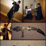 Steampunk Reaper Scythe