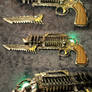 Skeletal Trench Gun - Steampunk Raygun