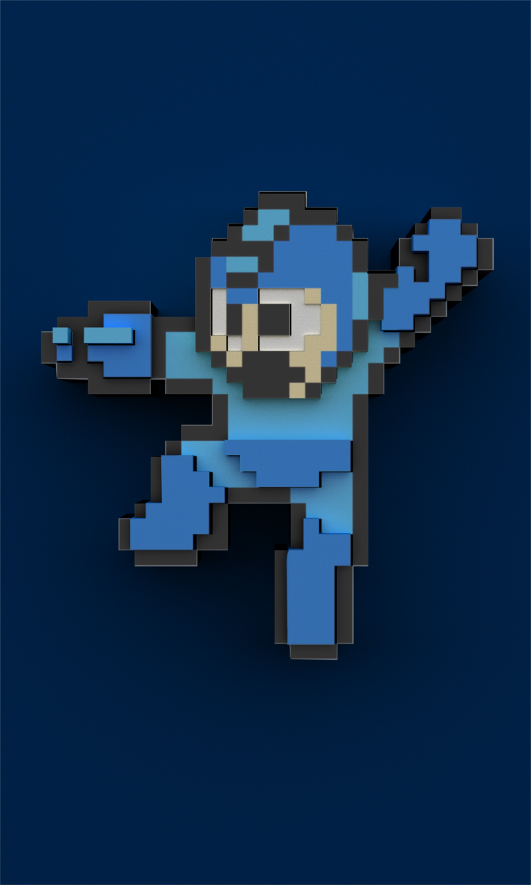 Megaman 8bit 3d Phone Wallpaper By Fashfish9 On Deviantart Megaman 8bit 3d Phone Wallpaper By Fashfish9 On Deviantart