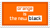 orange is the new black stamp