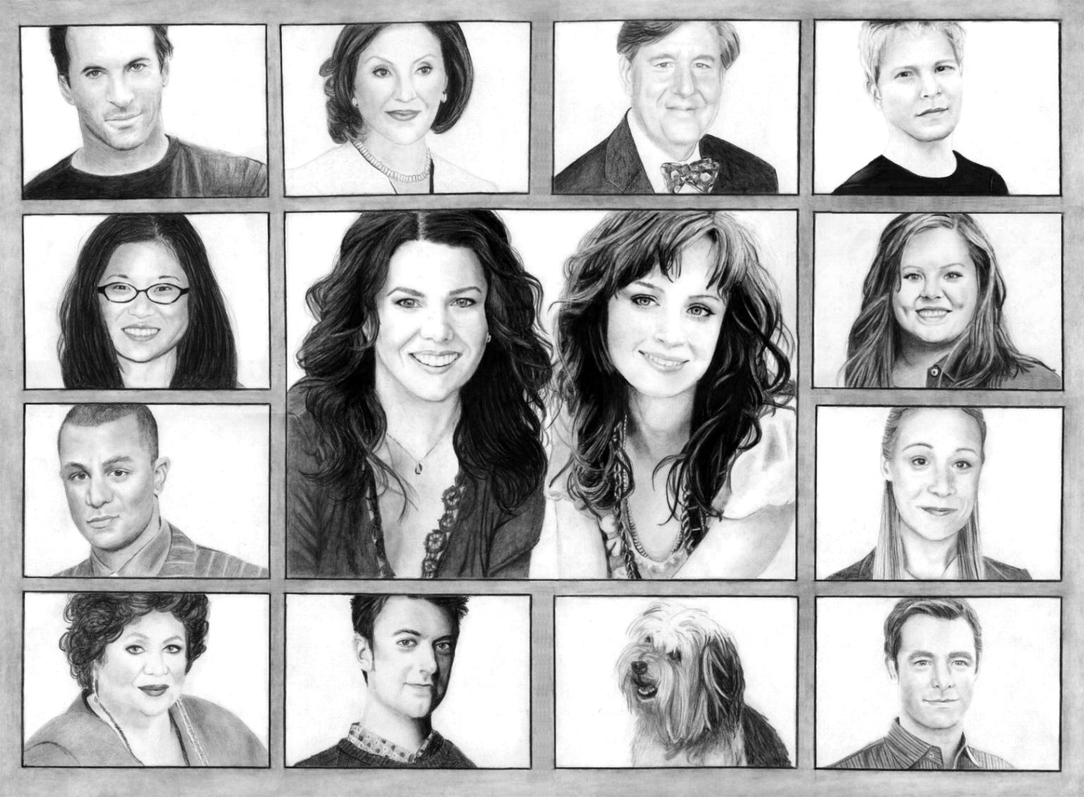 Gilmore Girls Cast By Kitsunegari16 On Deviantart