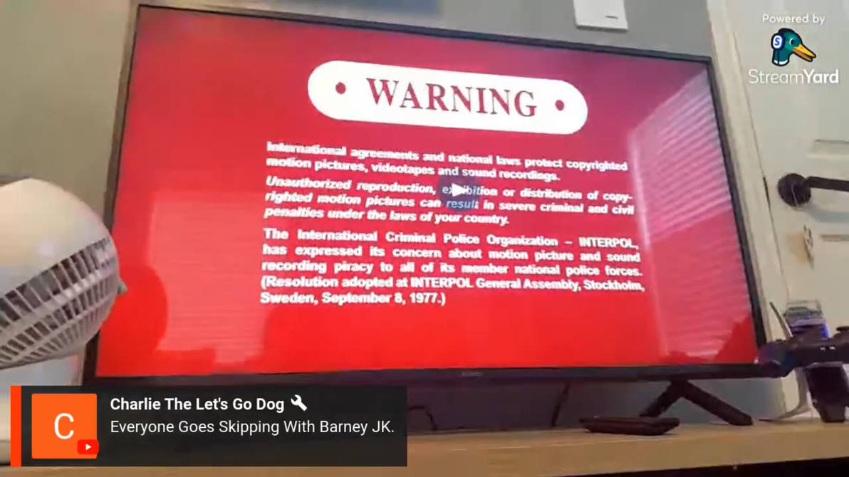 FOUNDED 4k Blu-ray Sony interpol warning English by Deshawndeviant2007 ...
