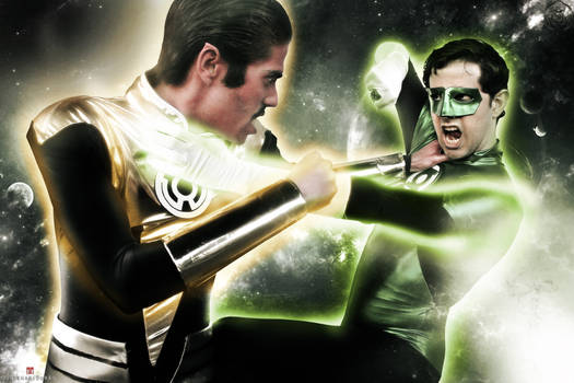 Thal Sinestro vs. Hal Jordan - Green Lantern