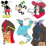 Disney Characters Without Reference