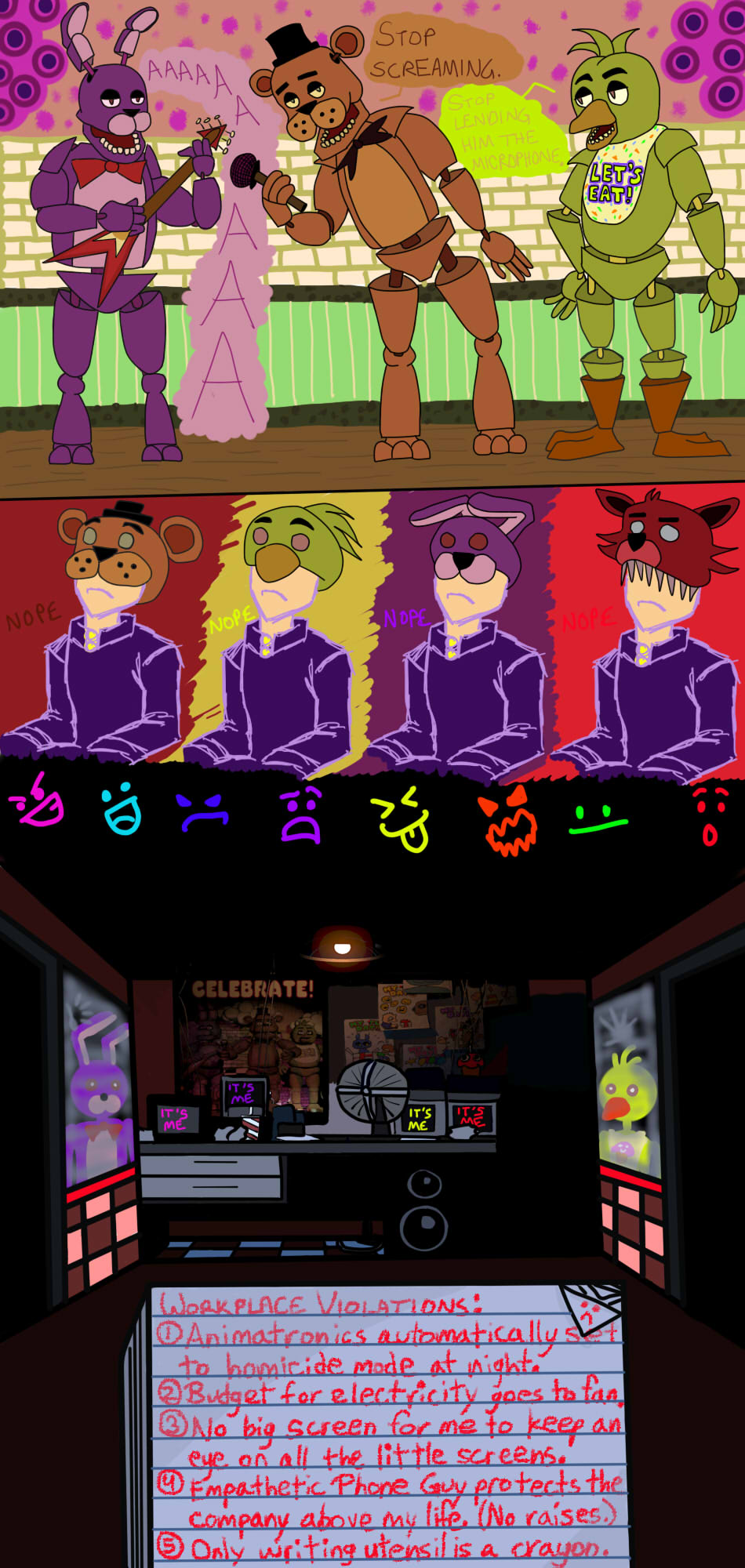Five Nights at Freddy's Doodle Compilation