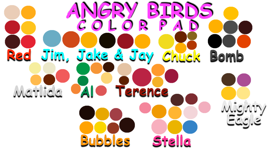 Angry Birds Color Pad by SuperAndrew418 on DeviantArt