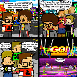 Andrew Comics: Telling a Old Melee Joke