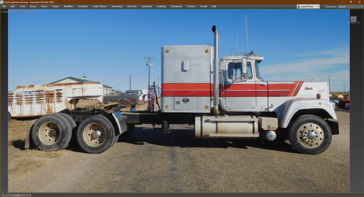 1981 Mack Superliner with sleeper by Psicoso on DeviantArt