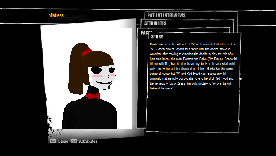 Mistress Arkham Profile