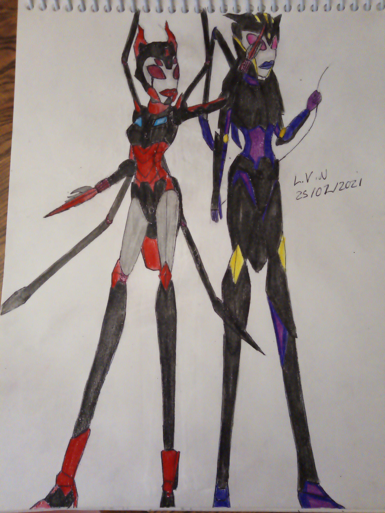 Spider Sisters by LordVaderNihilus on DeviantArt