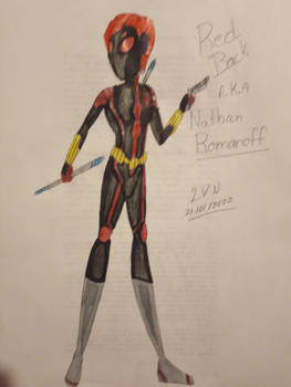 Marvel OC Redesign - Red Back / Nathan Romanoff