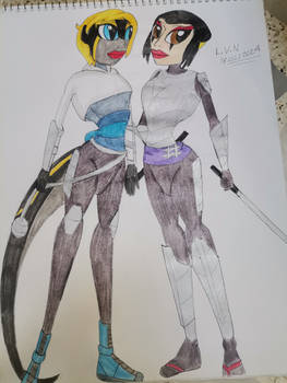 Judy and Karai