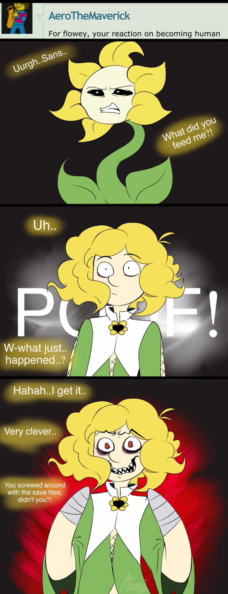 Flowey by Zareidy on DeviantArt