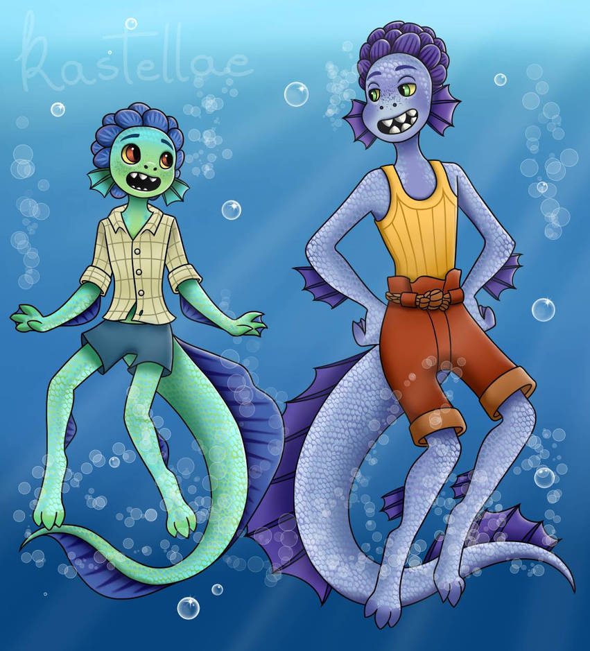 🐟 Luca and Alberto 🐟 by collies_creations -- Fur Affinity [dot] net