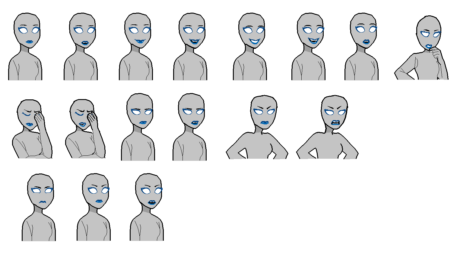 Talk Sprite Base by xXEternalFireXx on DeviantArt