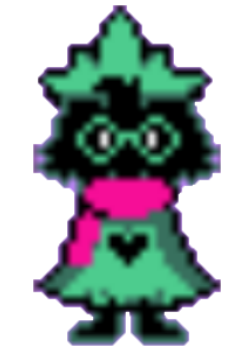Ralsei sprite 1 by deltaruneman on DeviantArt