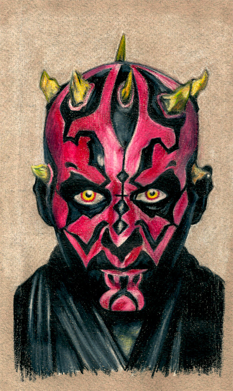 Darth Maul portrait