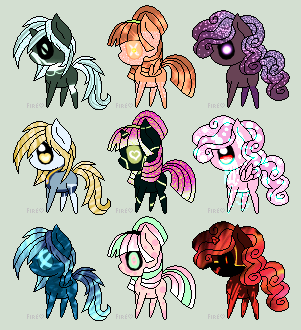 15 point pony adopts #4 (ONLY 1 IS LEFT)