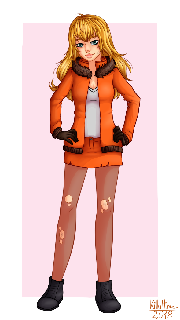 Cropped Feminino Preto Tumblr blogueira South Park Kenny McCormick