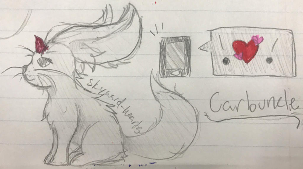 Carbuncle Deviantart Carbuncle by skyward-hearts on DeviantArt
