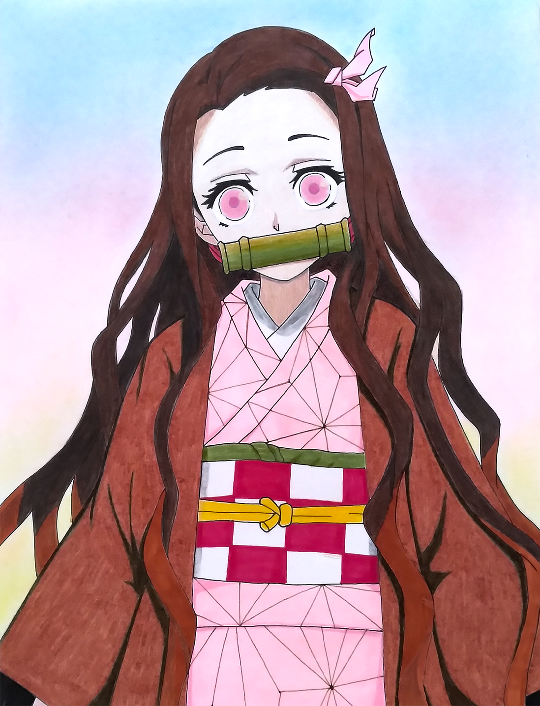 Nezuko Kamado by nanbr by nanbr on DeviantArt