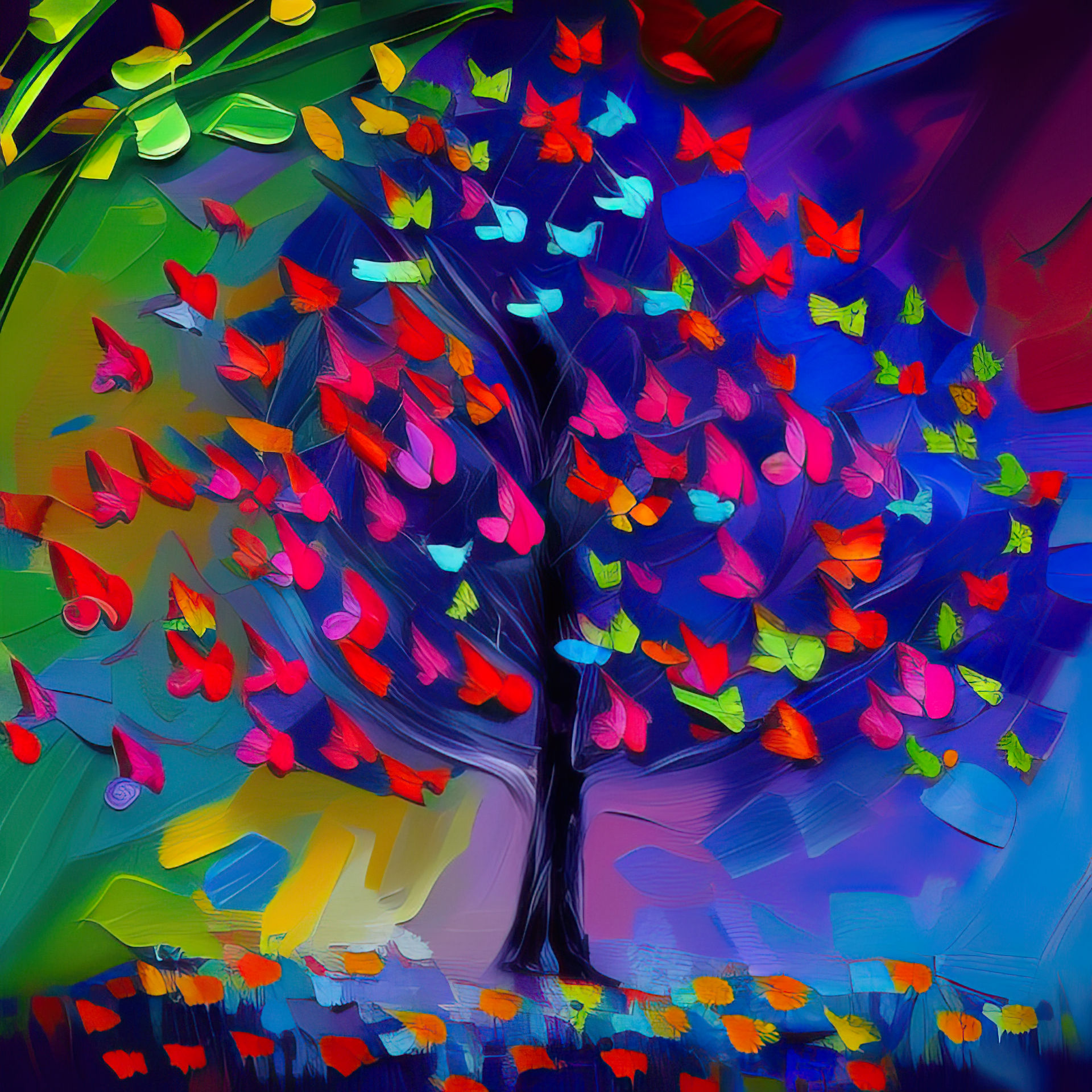 Butterfly Tree again by the-ramm on DeviantArt