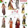 Algerian traditional dresses