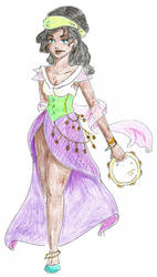 Disney Redesign : Fantasy - Esmeralda by YERDUA