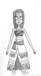 Tim Burton Style: Moana