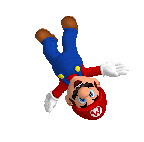 Mario side flipping render by marioandsonicfan04 on DeviantArt