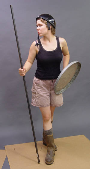 Warrior woman stock 1