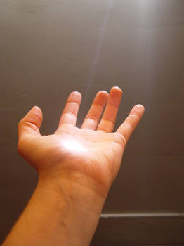 Hand and light 8